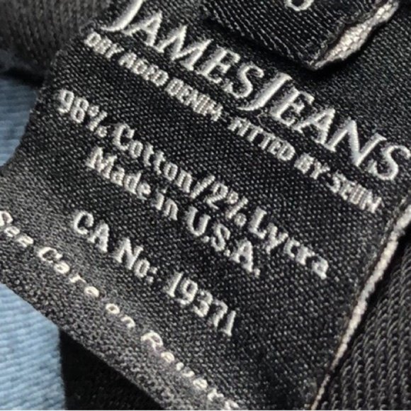 DESIGNER JAMES JEANS HECTOR DARKWASH BOOT 28x32 MADE IN USA 🇺🇸 - Picture 5 of 12